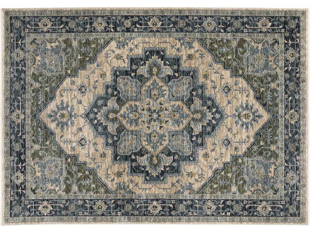 Charleston Blue Rug - main image