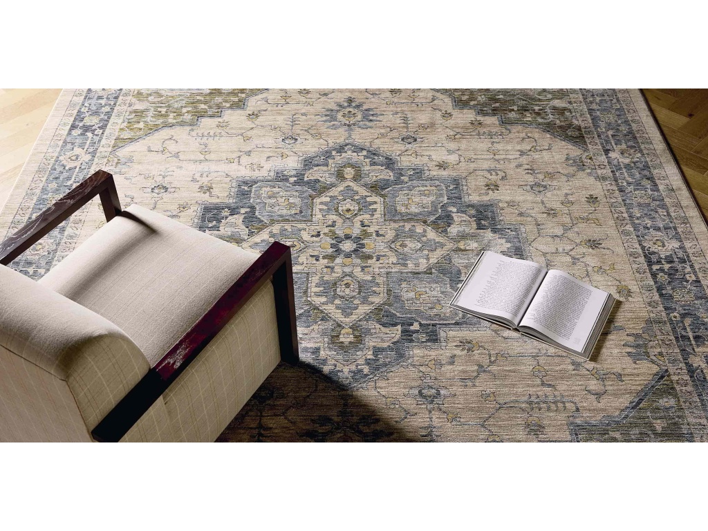 Charleston Blue Rug - image 1