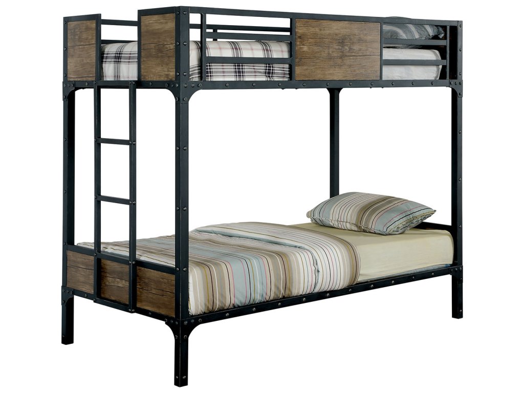 Twin/Twin Bunk Bed - image 1
