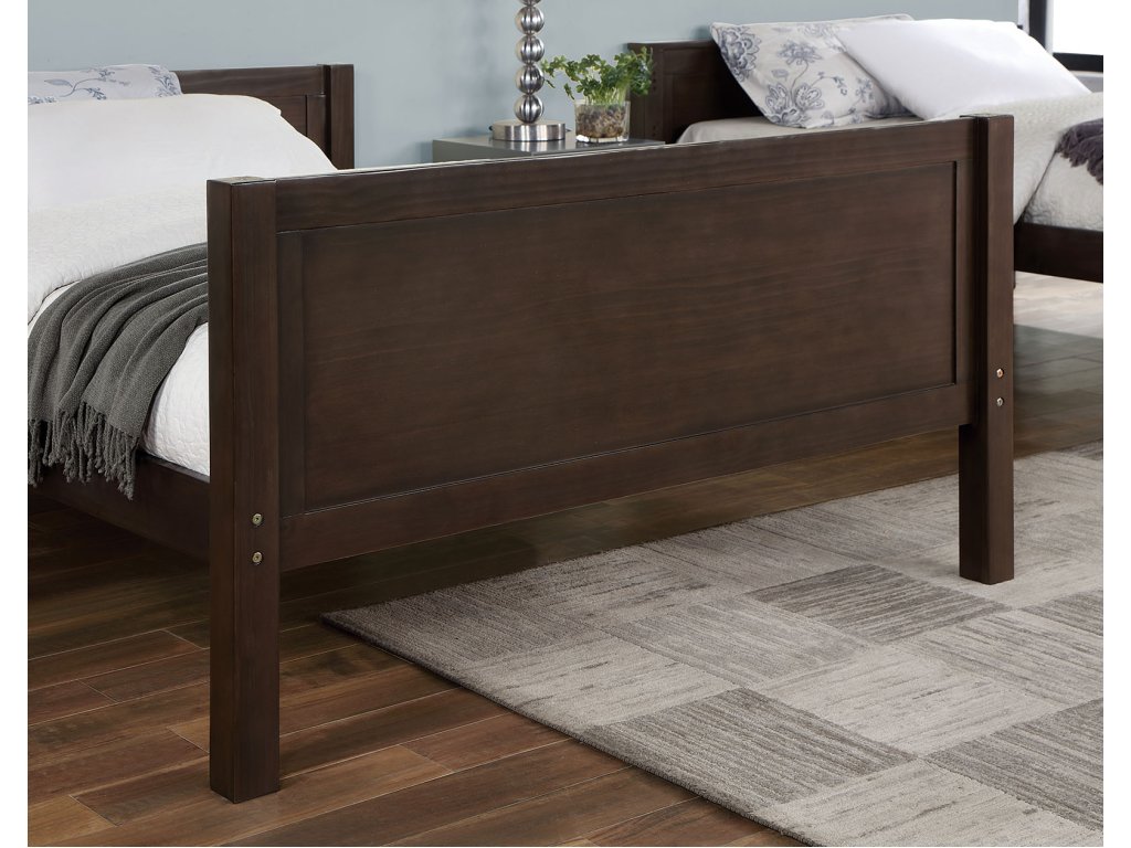 Full/Full Bunk Bed, Walnut - image 2