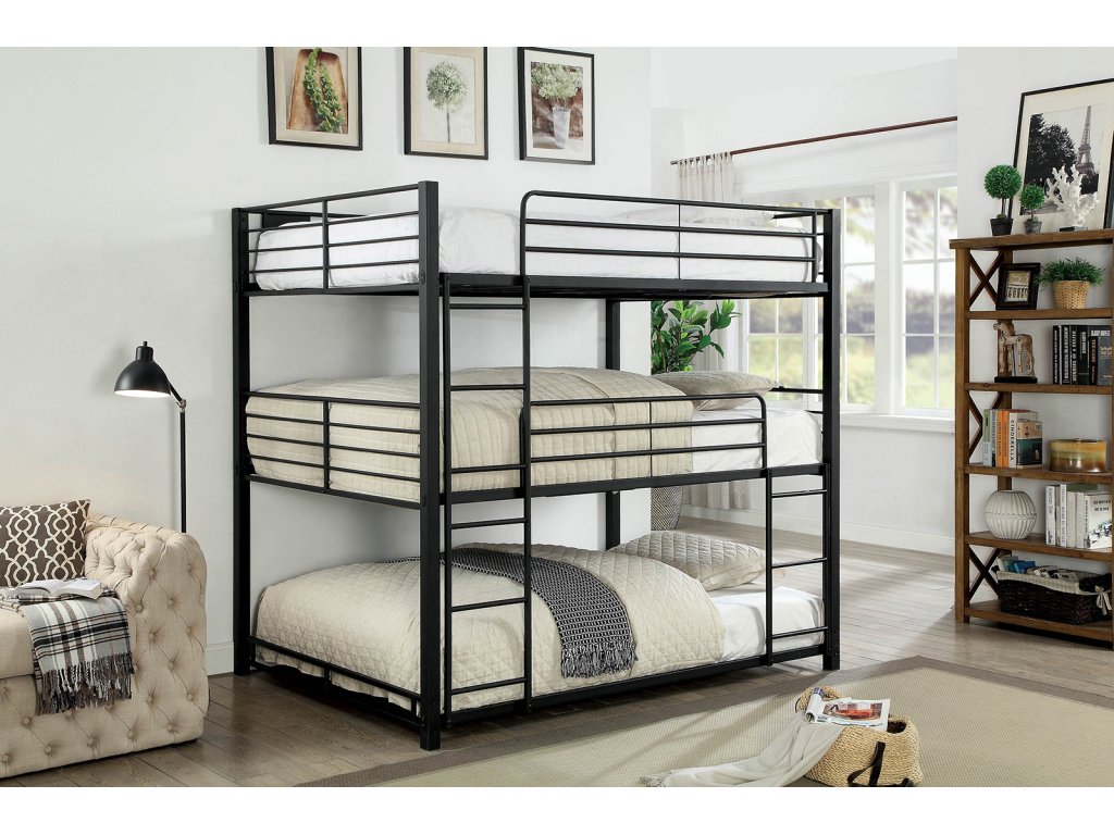 Full Triple Decker Bed - main image