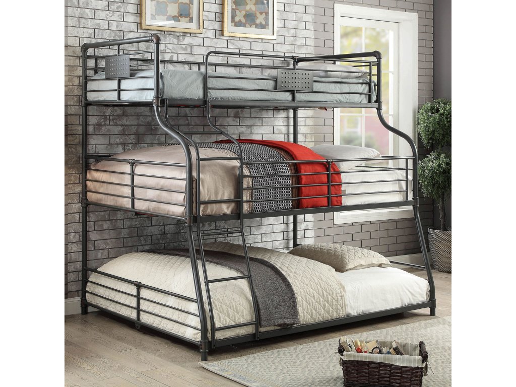 Twin/Full/Queen Bunk Bed - main image