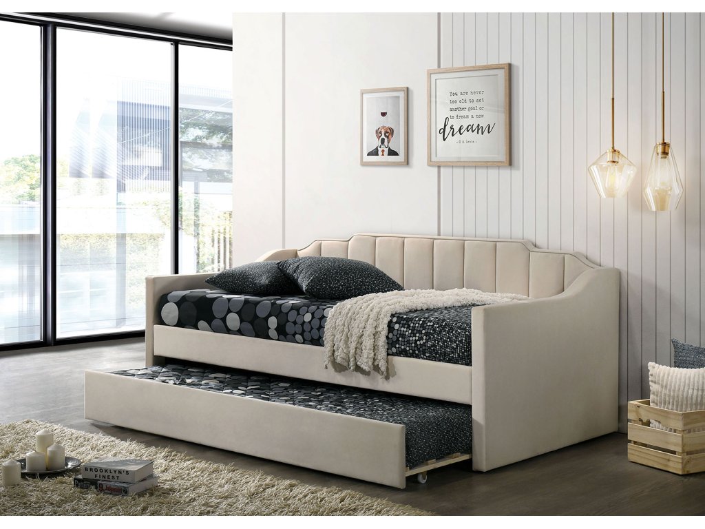 Twin Daybed, Beige - main image