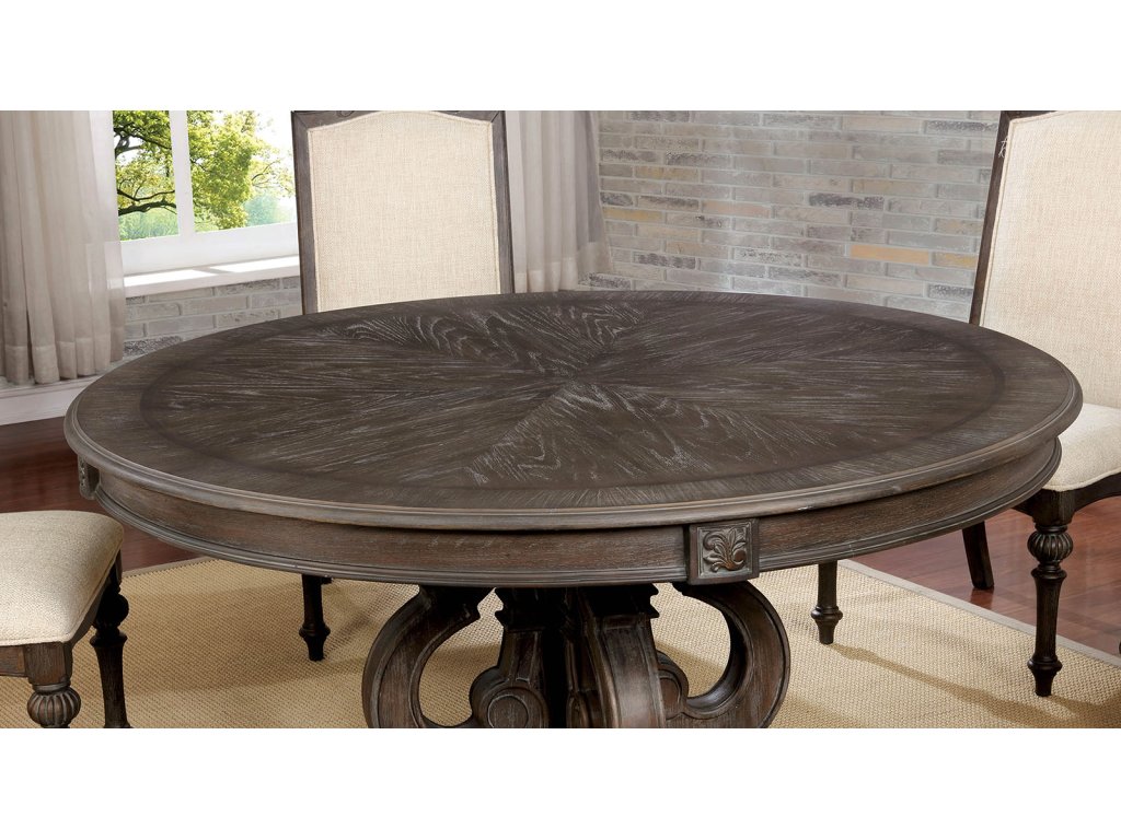 7 Pc. Round Dining Table Set - image 2