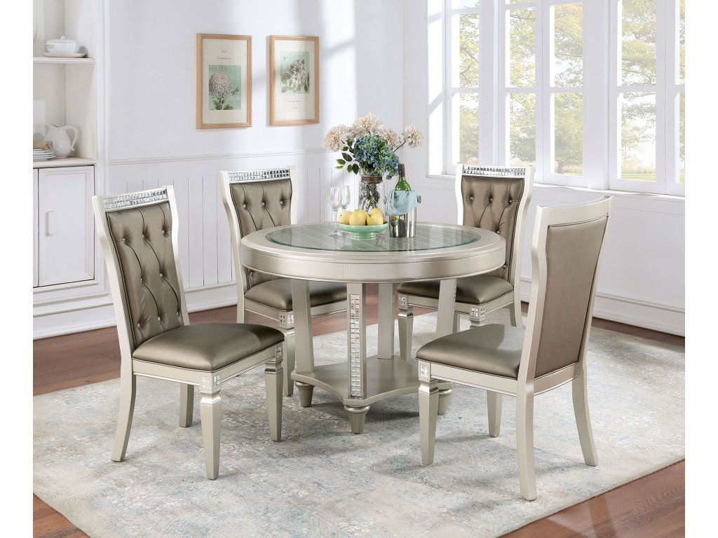 5 Pc. Round Dining Table Set - main image