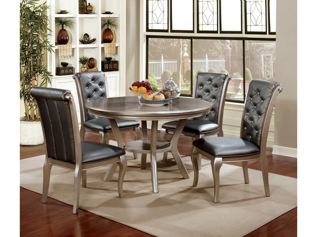 5 Pc. Round Dining Table Set - main image