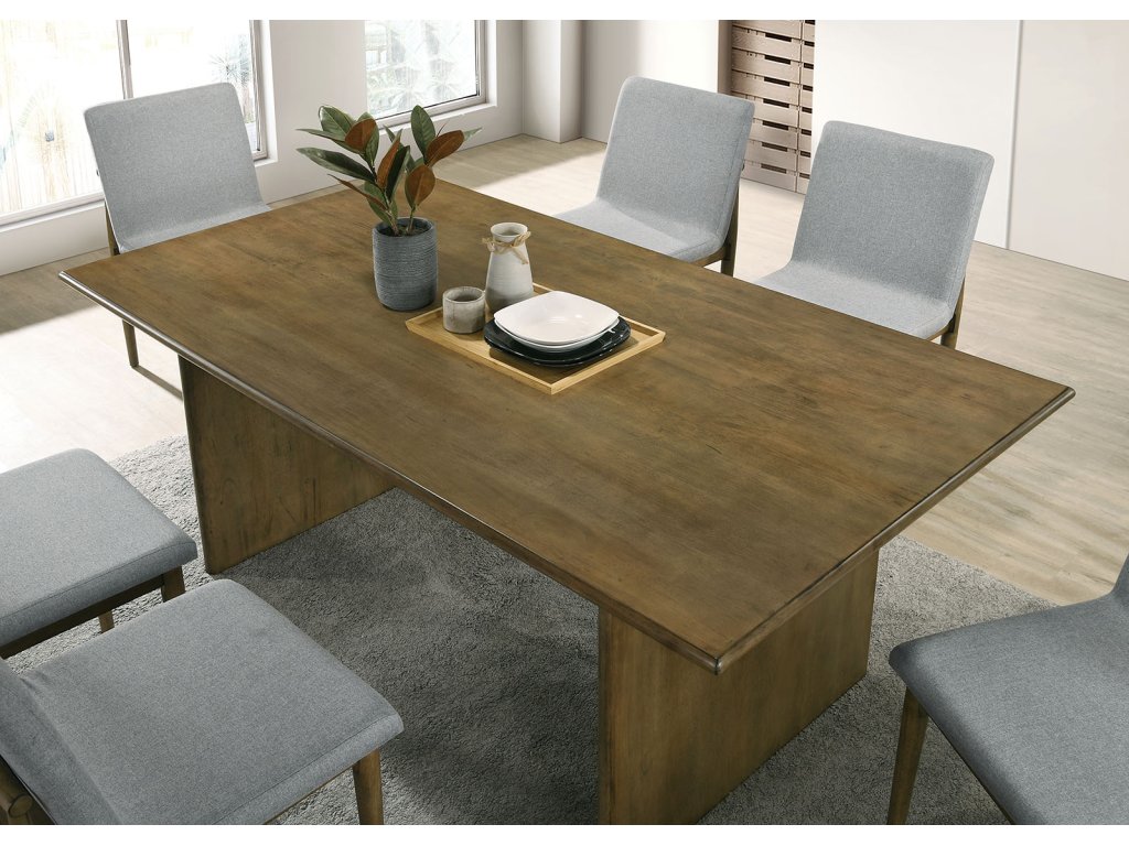 Dining Table, Natural Tone/Light Gray - image 2