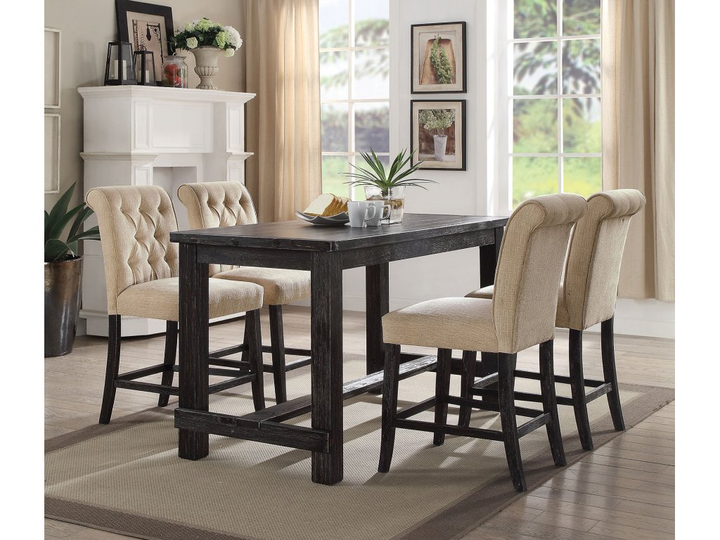 5 Pc. Counter Ht. Table Set - image 1