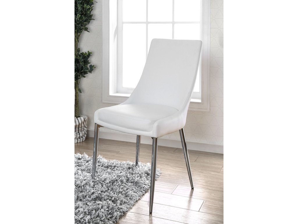 Side Chair, White (2/CTN) - main image