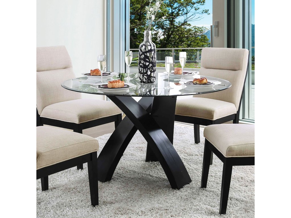 5 Pc. Round Dining Table Set - image 2