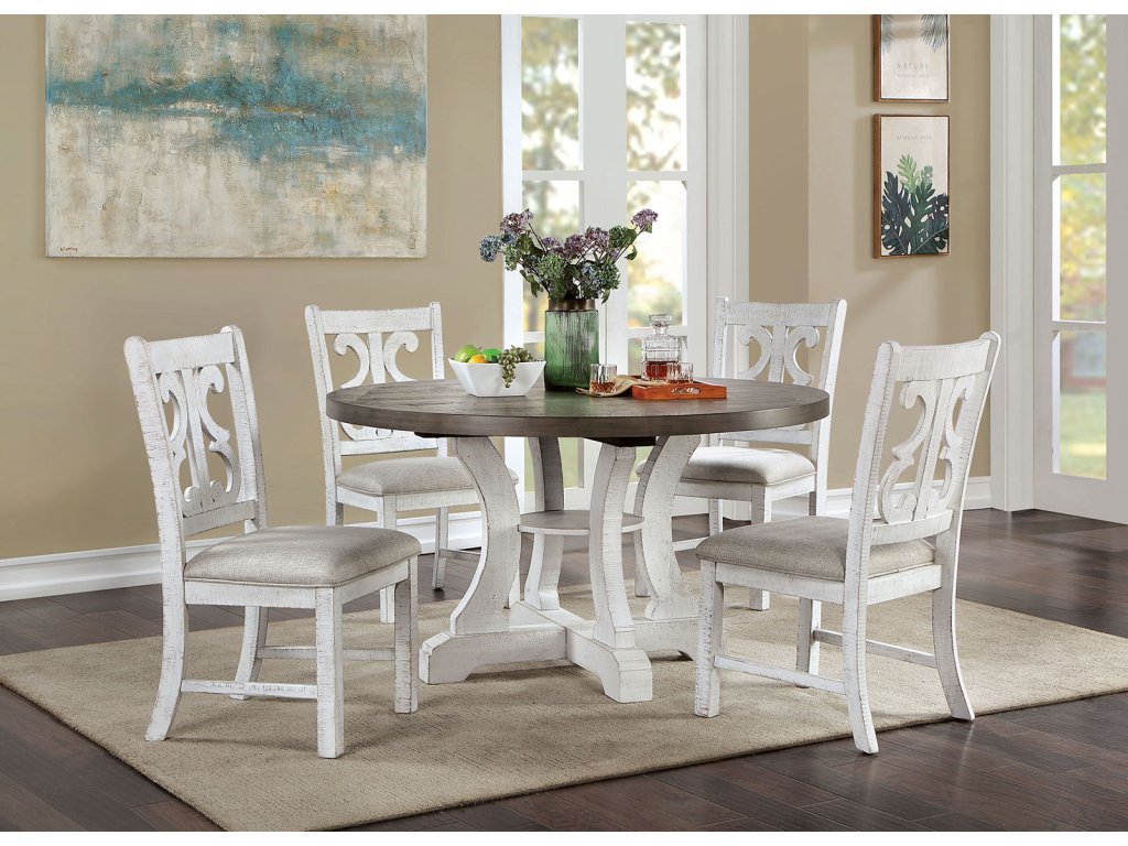 5 Pc. Round Dining Table Set - main image