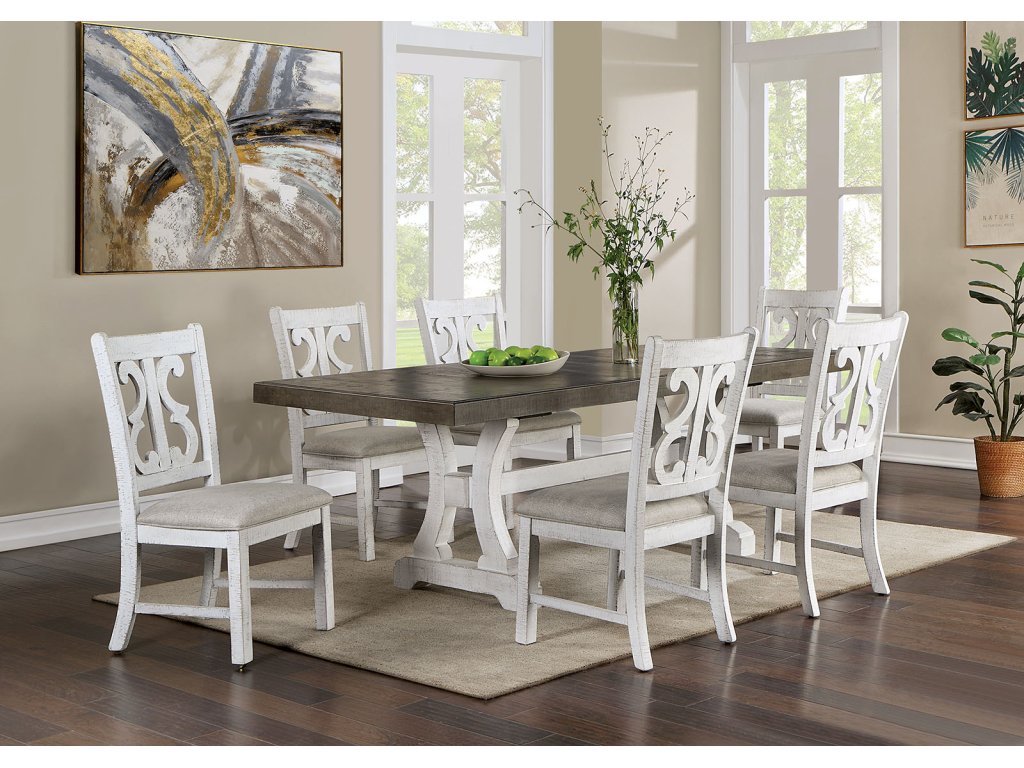 7 Pc. Dining Table Set - image 1