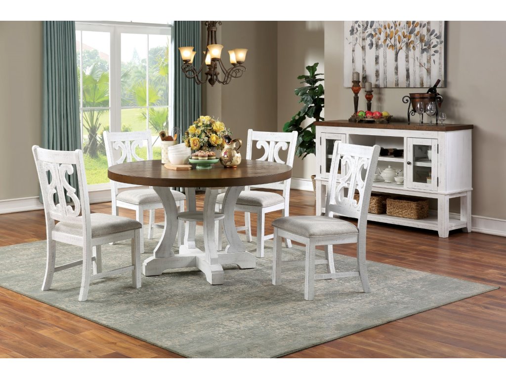 5 Pc. Round Dining Table Set - main image