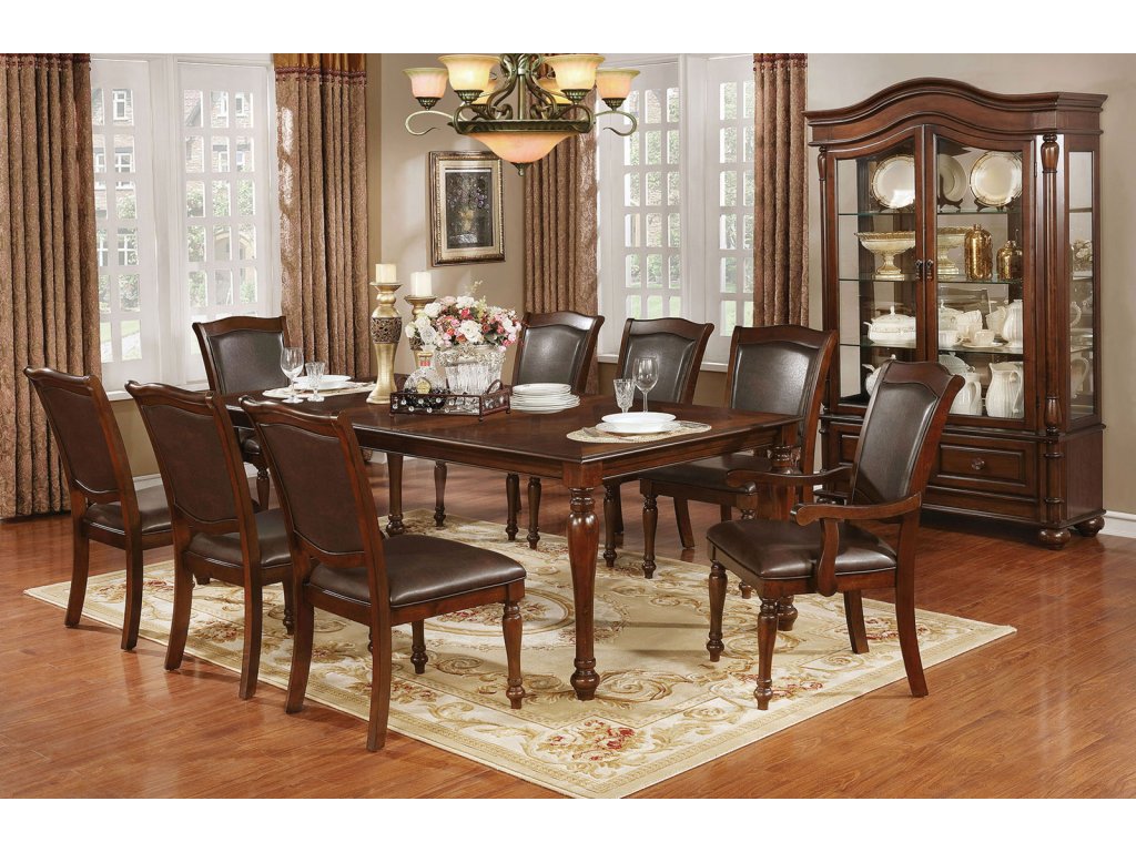 7 Pc. Dining Table Set (2AC+4SC) - main image