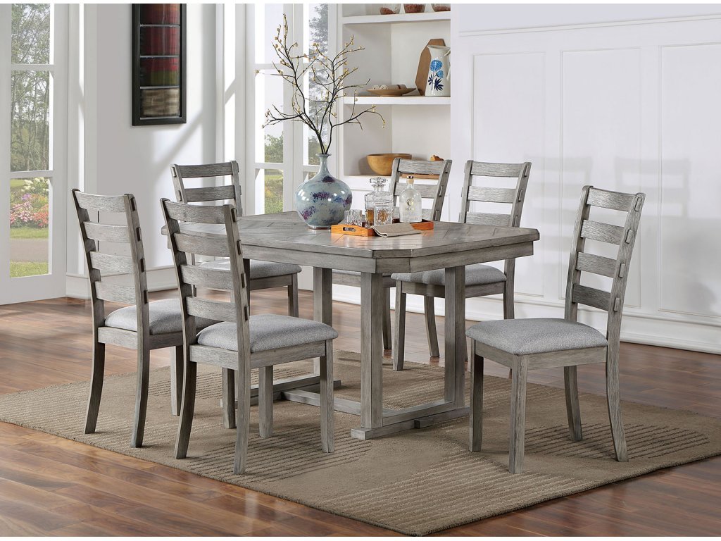 Dining Table, Gray - image 1