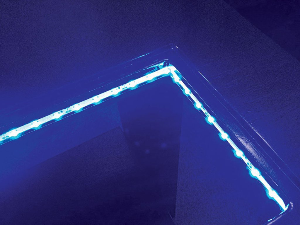 Glass-Insert Dining Table - image 2