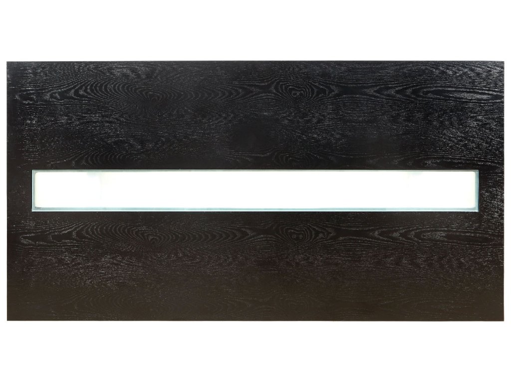 Glass-Insert Dining Table - image 1