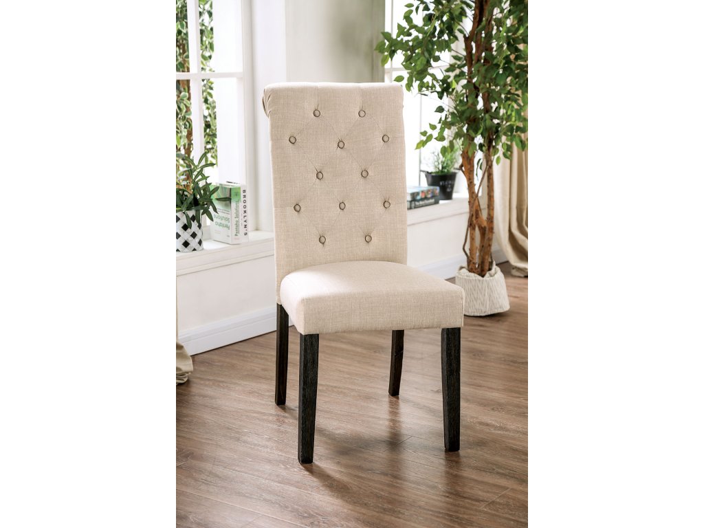Side Chair, Ivory (2/CTN) - main image