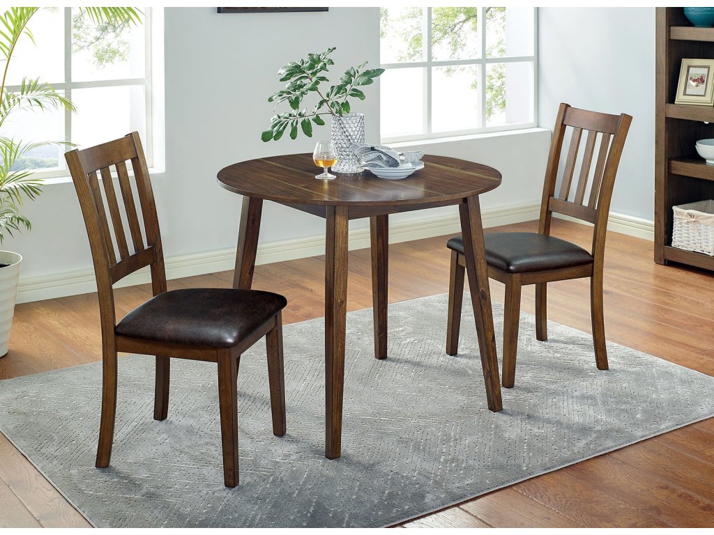 3 Pc. Round Dining Table Set - main image
