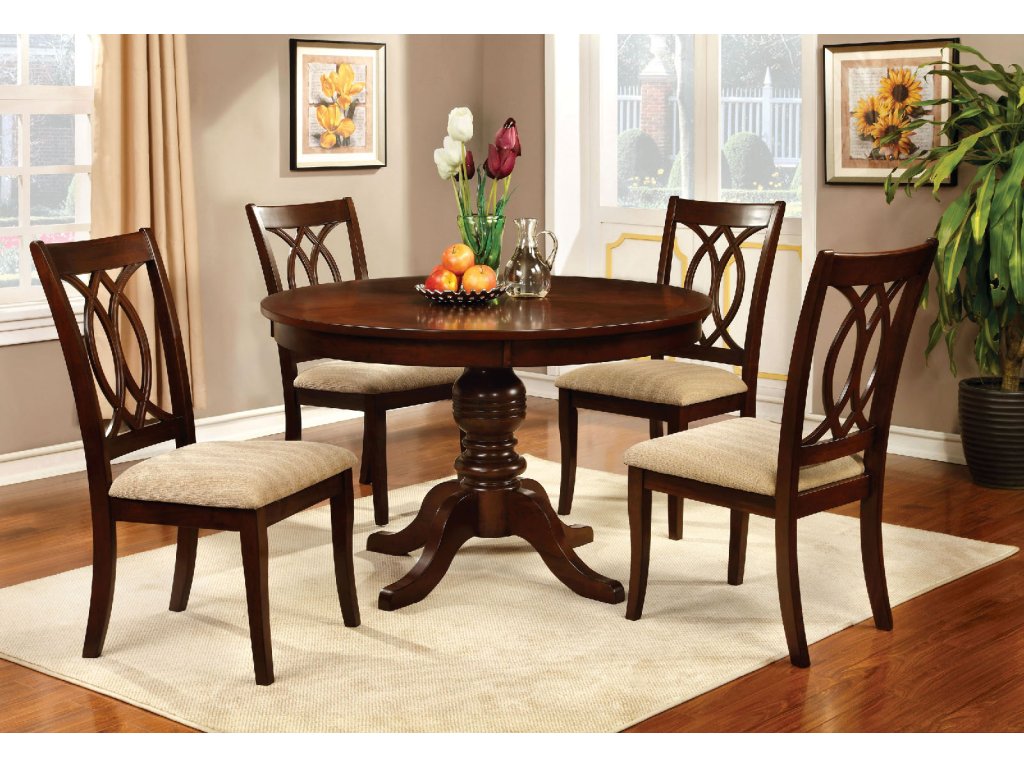 5 Pc. Round Dining Table Set - main image