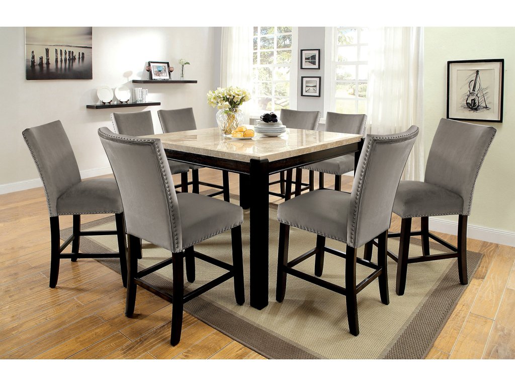 9 Pc. Counter Ht. Table Set - main image