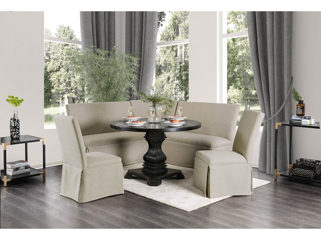 Round Table, Antique Black - image 4