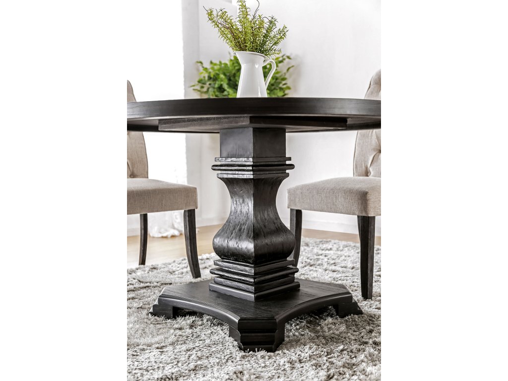 Round Table, Antique Black - image 3