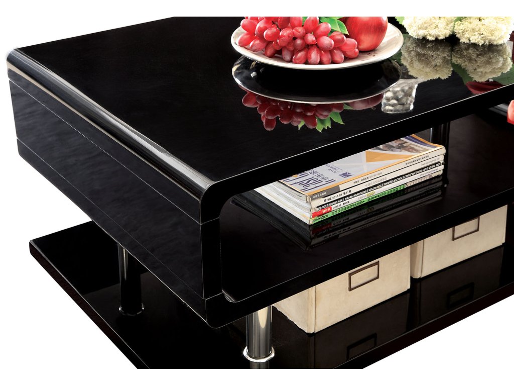 End Table, Black/Chrome - image 2