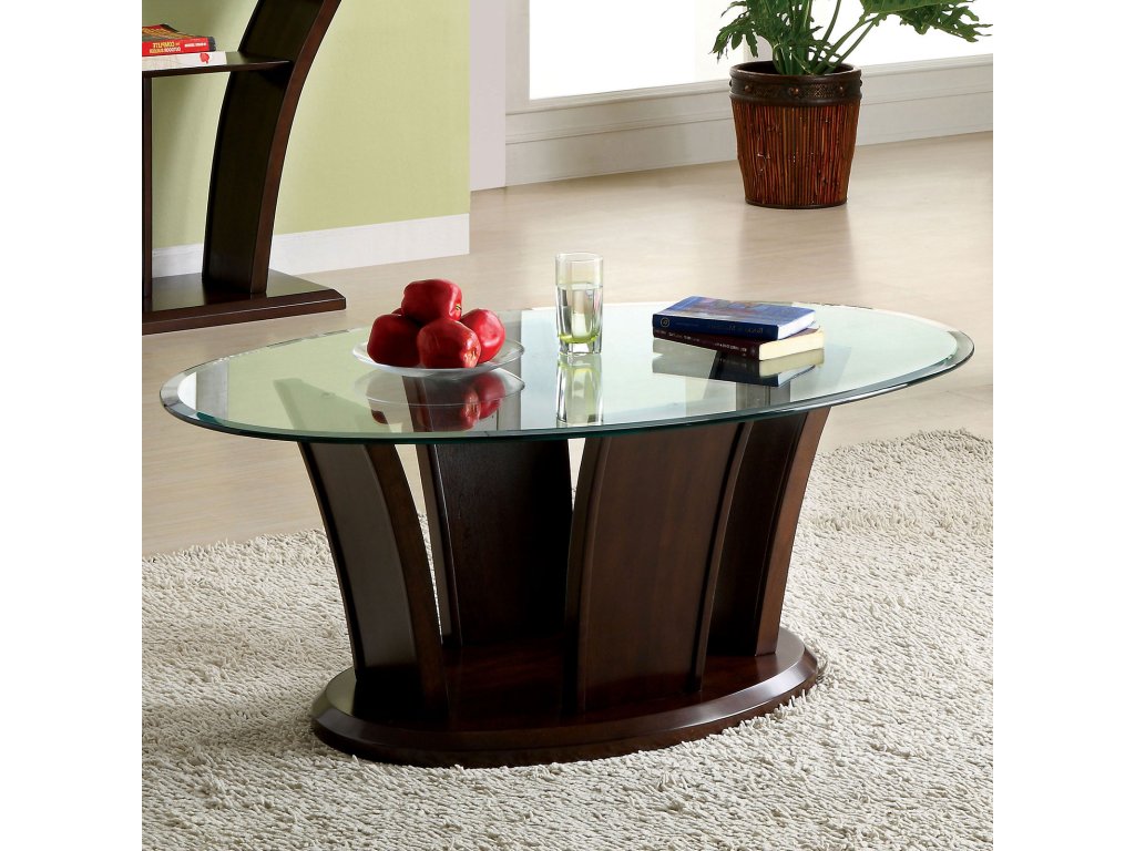 Coffee Table, Brown Cherry - main image