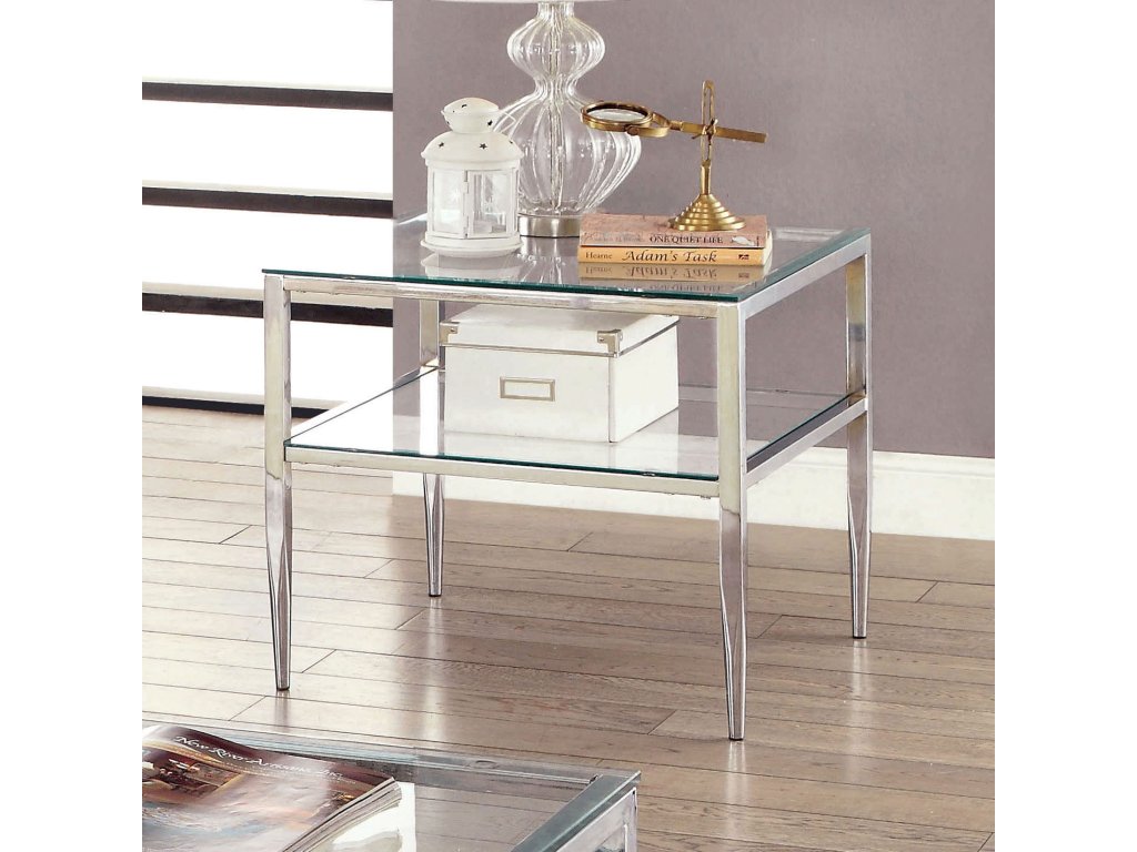End Table, Chrome - main image