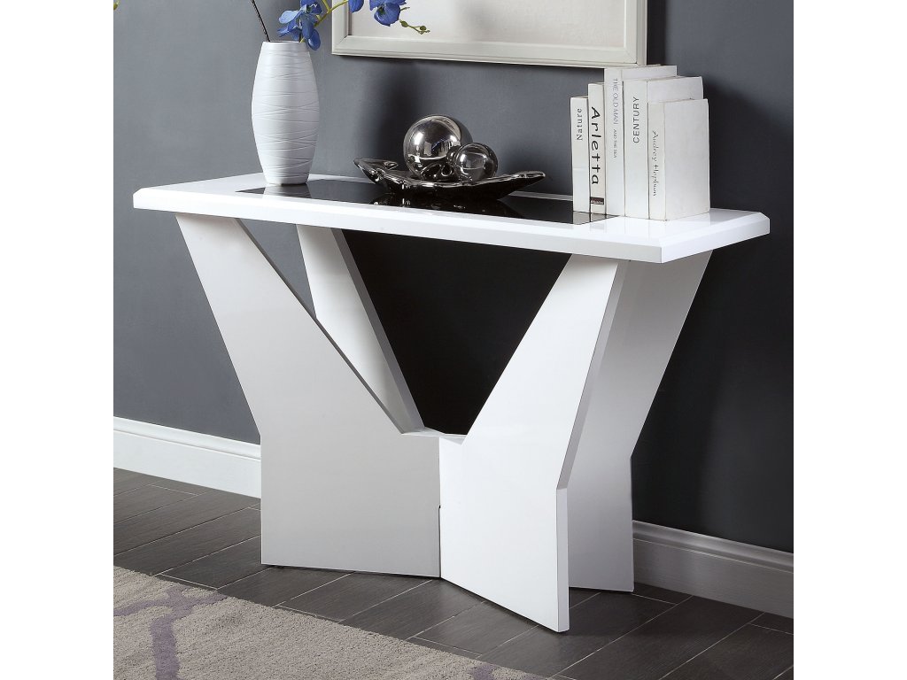 Sofa Table, White - main image