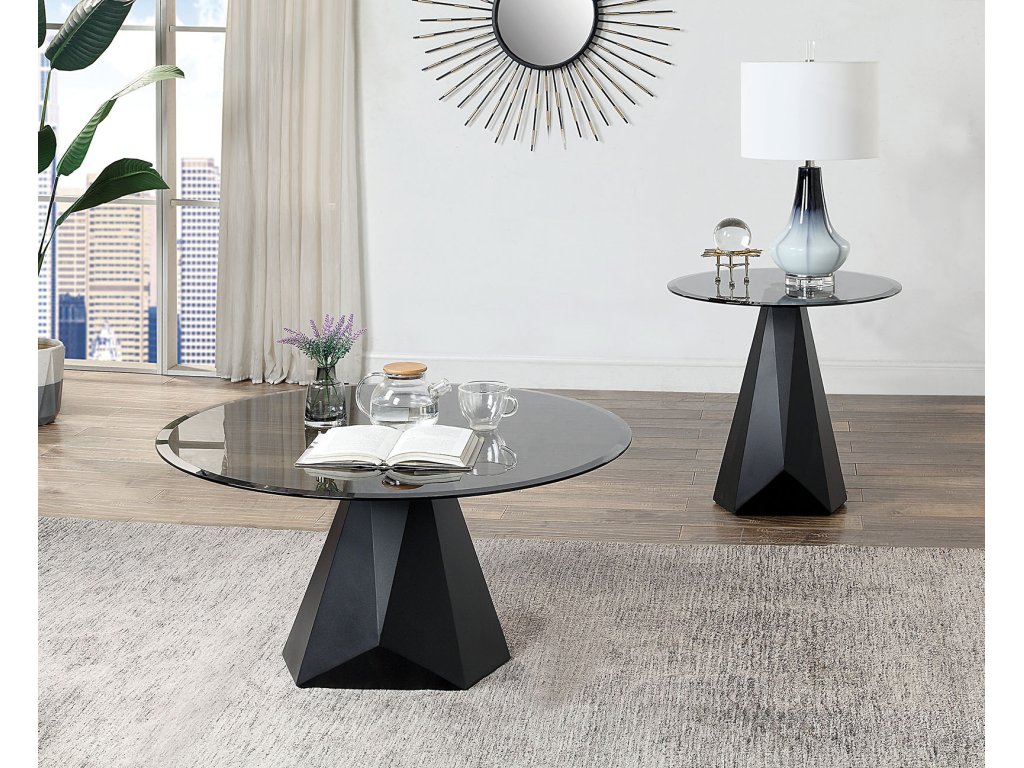 End Table, Black/Gray - image 1