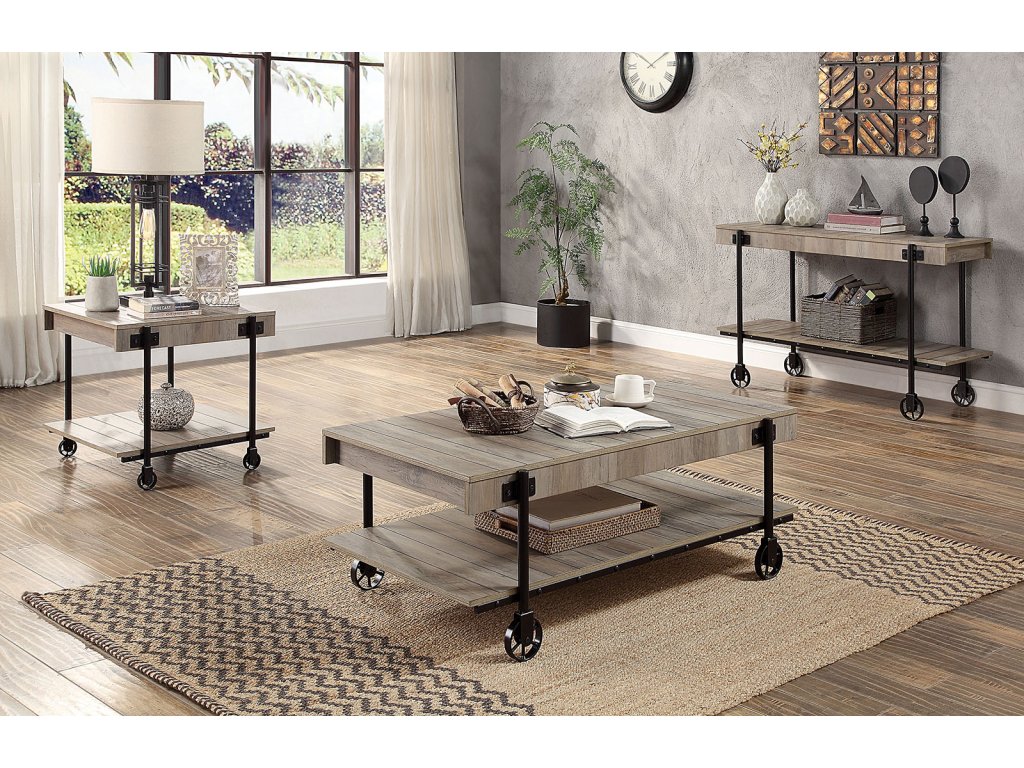 End Table, Natural Tone - image 1
