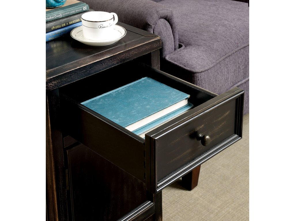 Side Table, Antique Black - image 1