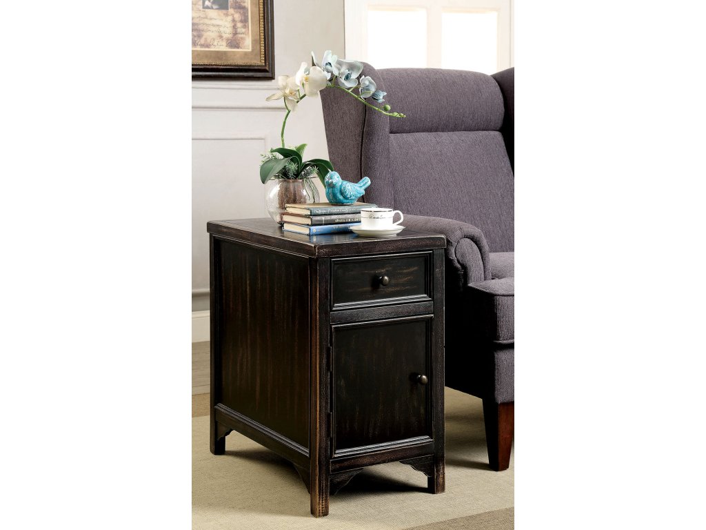 Side Table, Antique Black - main image