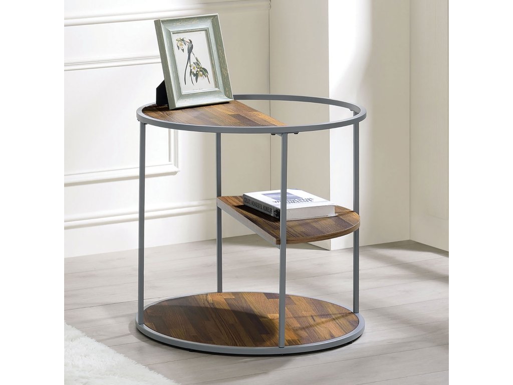 End Table, Gray - main image