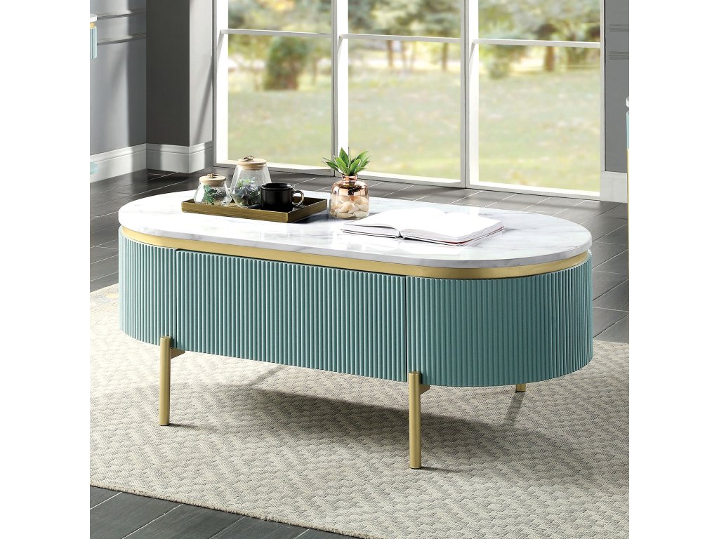 Coffee Table, Light Teal - main image