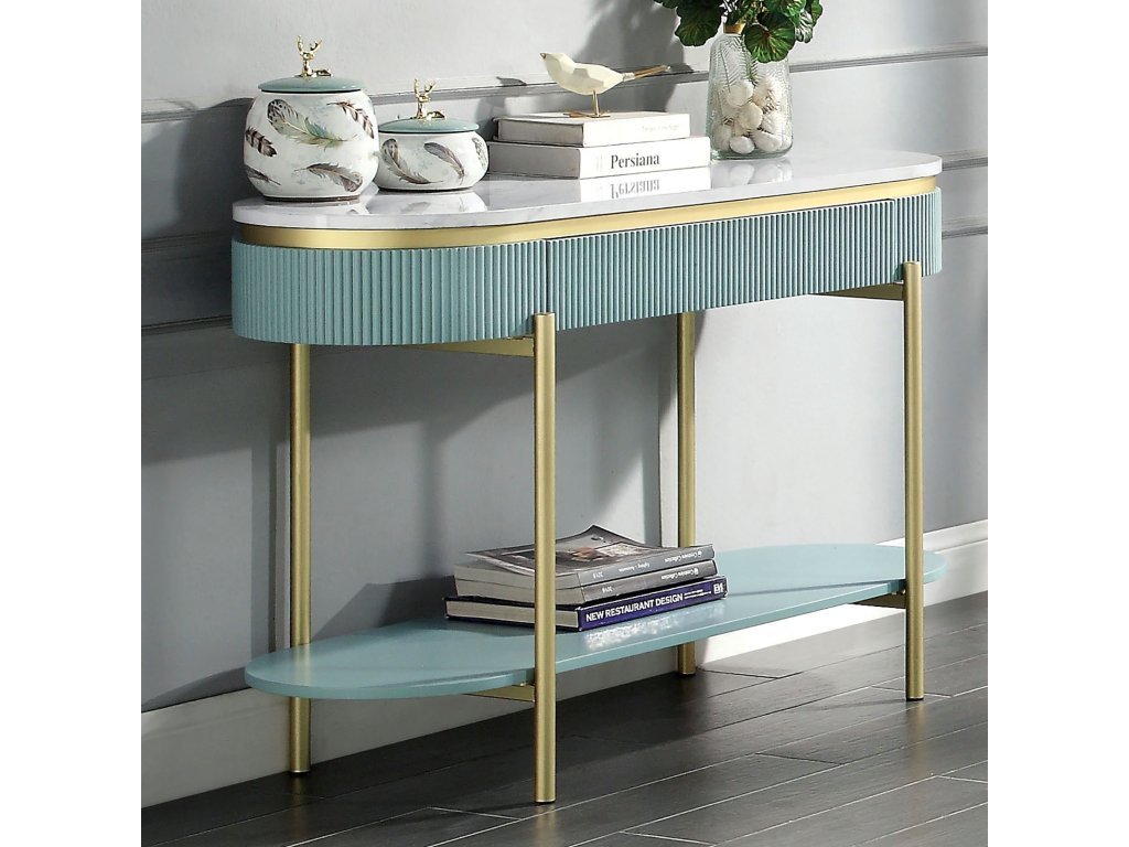 Sofa Table, Light Teal - main image