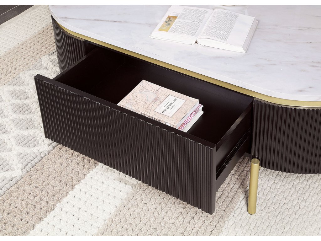 Coffee Table, Dark Walnut - image 2