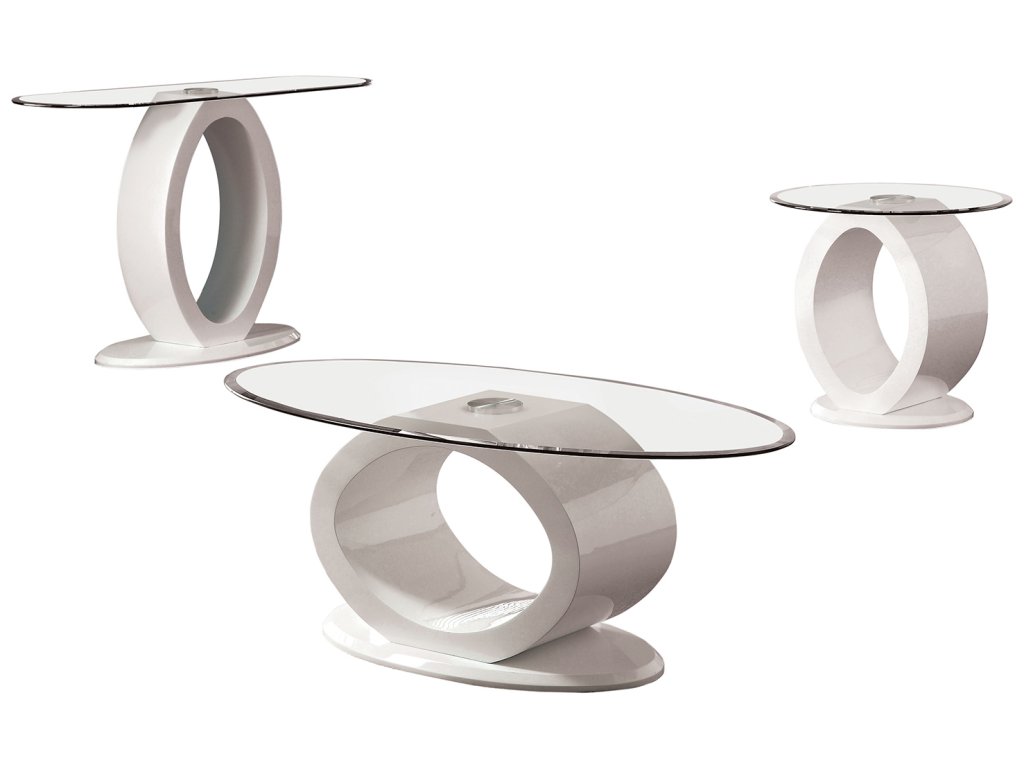 Coffee Table, White - image 3