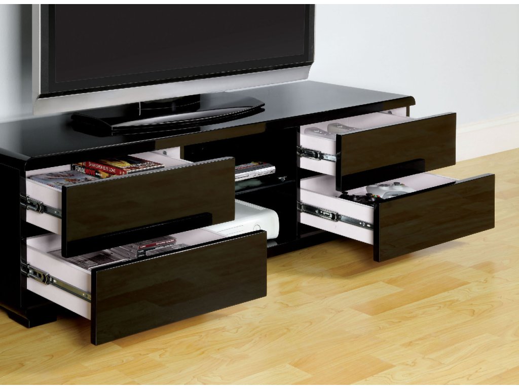 59" TV Console, Black - image 1
