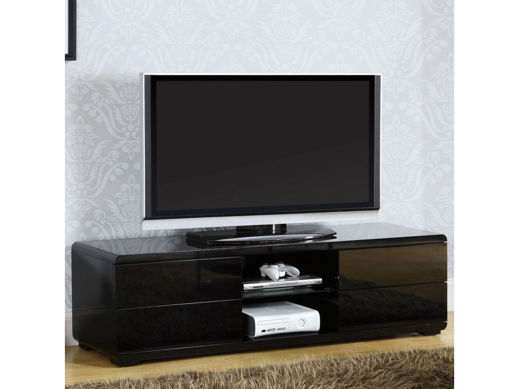59" TV Console, Black - main image