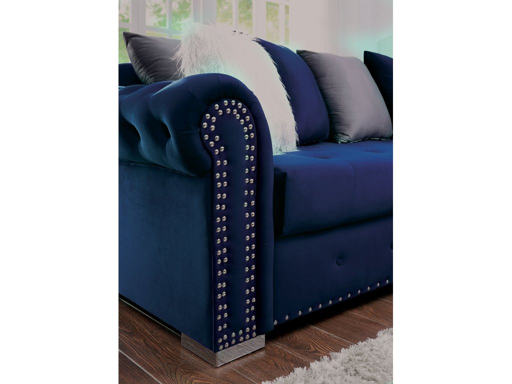 Sectional, Blue - image 1