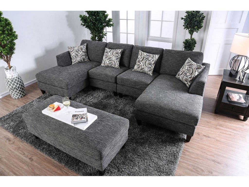 Sectional + Ottoman - image 1
