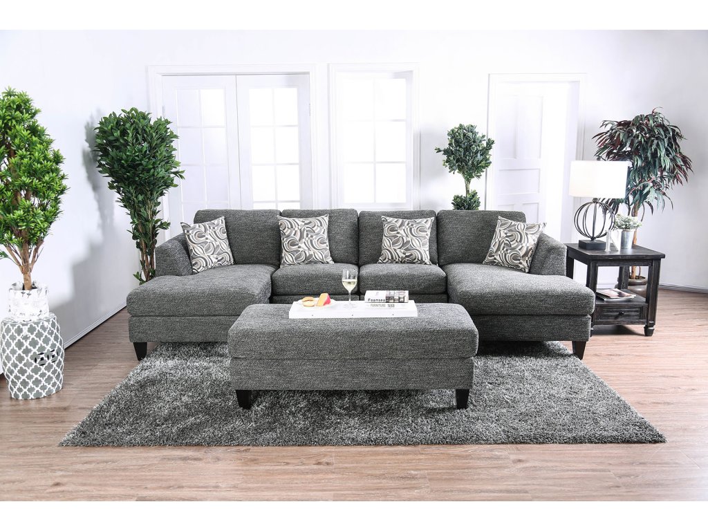 Sectional + Ottoman - image 2