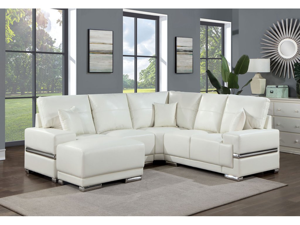 Ottoman, White - main image