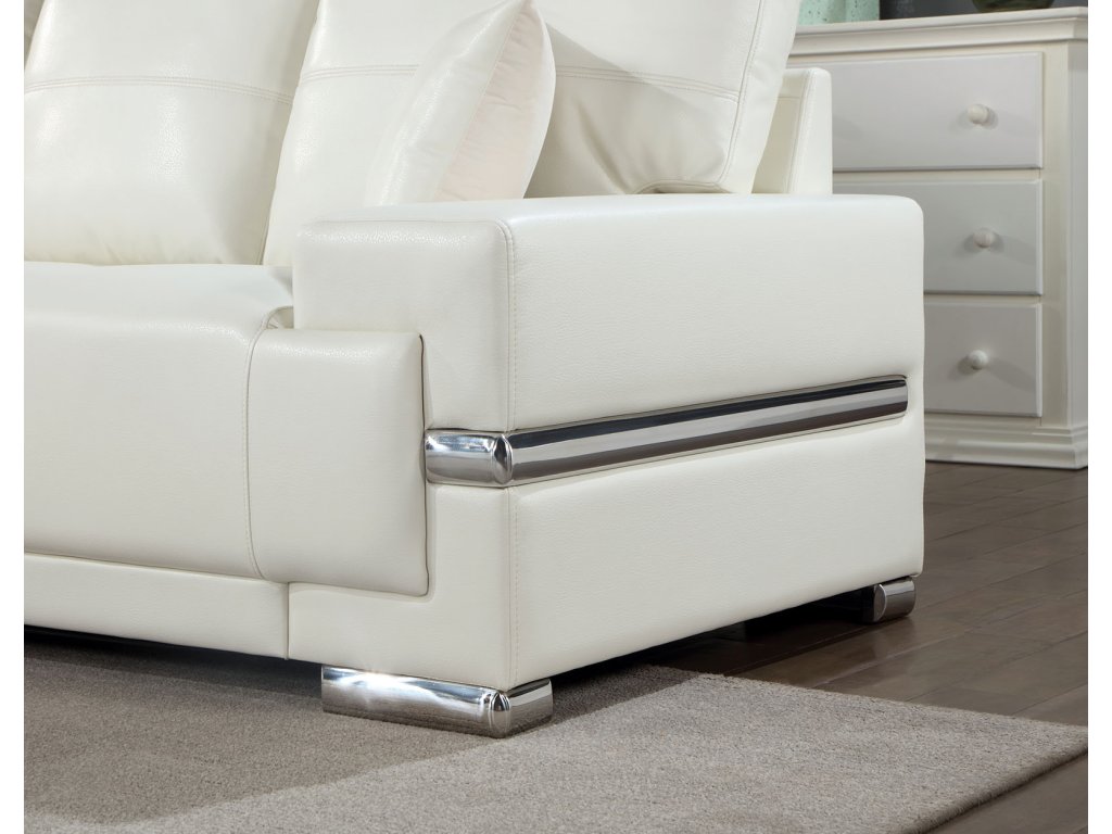 Large Sectional, White - image 1