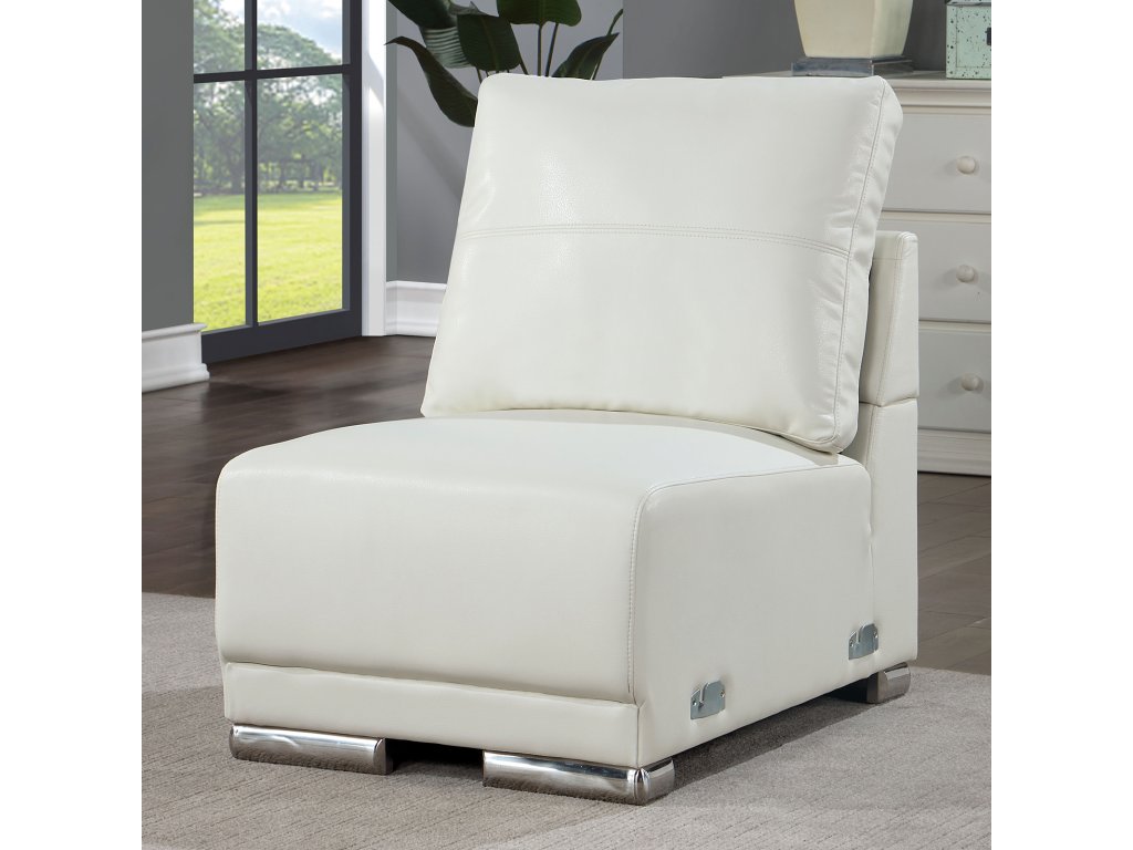 Large Sectional, White - image 4