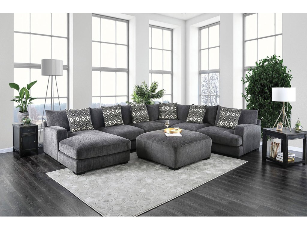 Ottoman, Gray - image 1