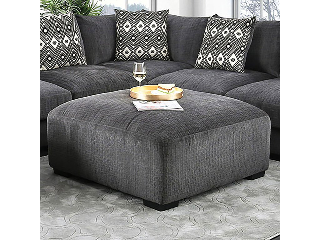 Ottoman, Gray - main image